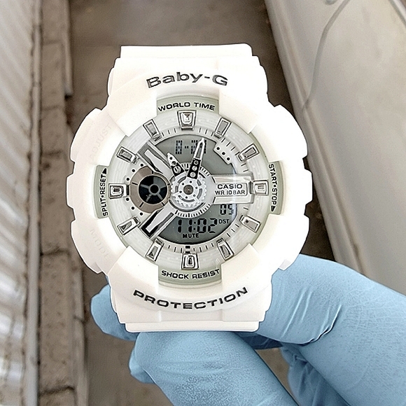 G-Shock Accessories - Casio Baby G Snow White Silver Bells Series Premium G-Shock